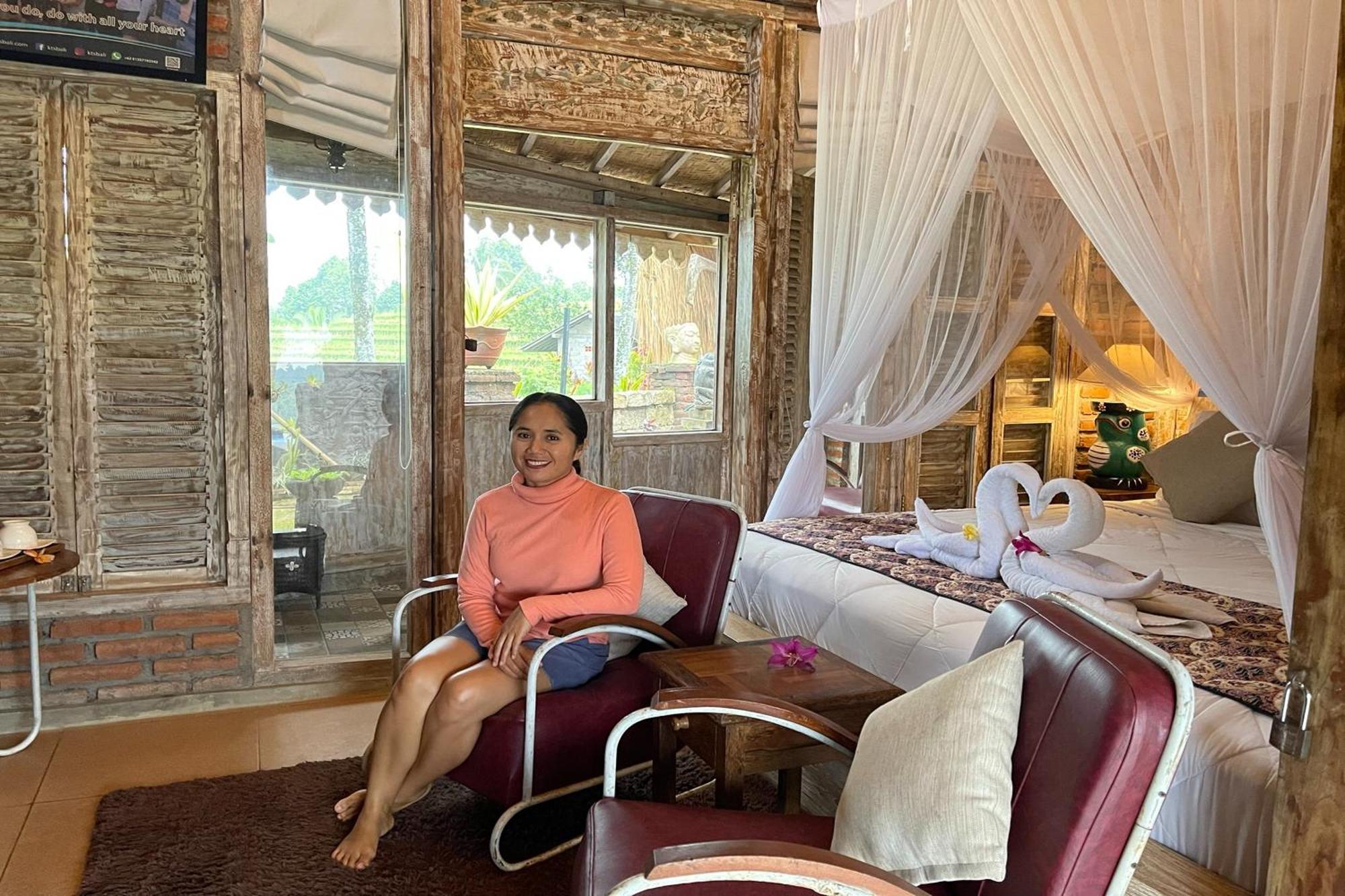Kts - Kubu Tepi Sawah Villa Selemadeg Buitenkant foto
